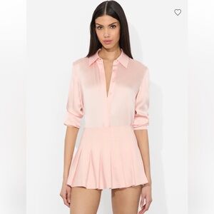 Alice + Olivia Willa Silk Blouse NWT